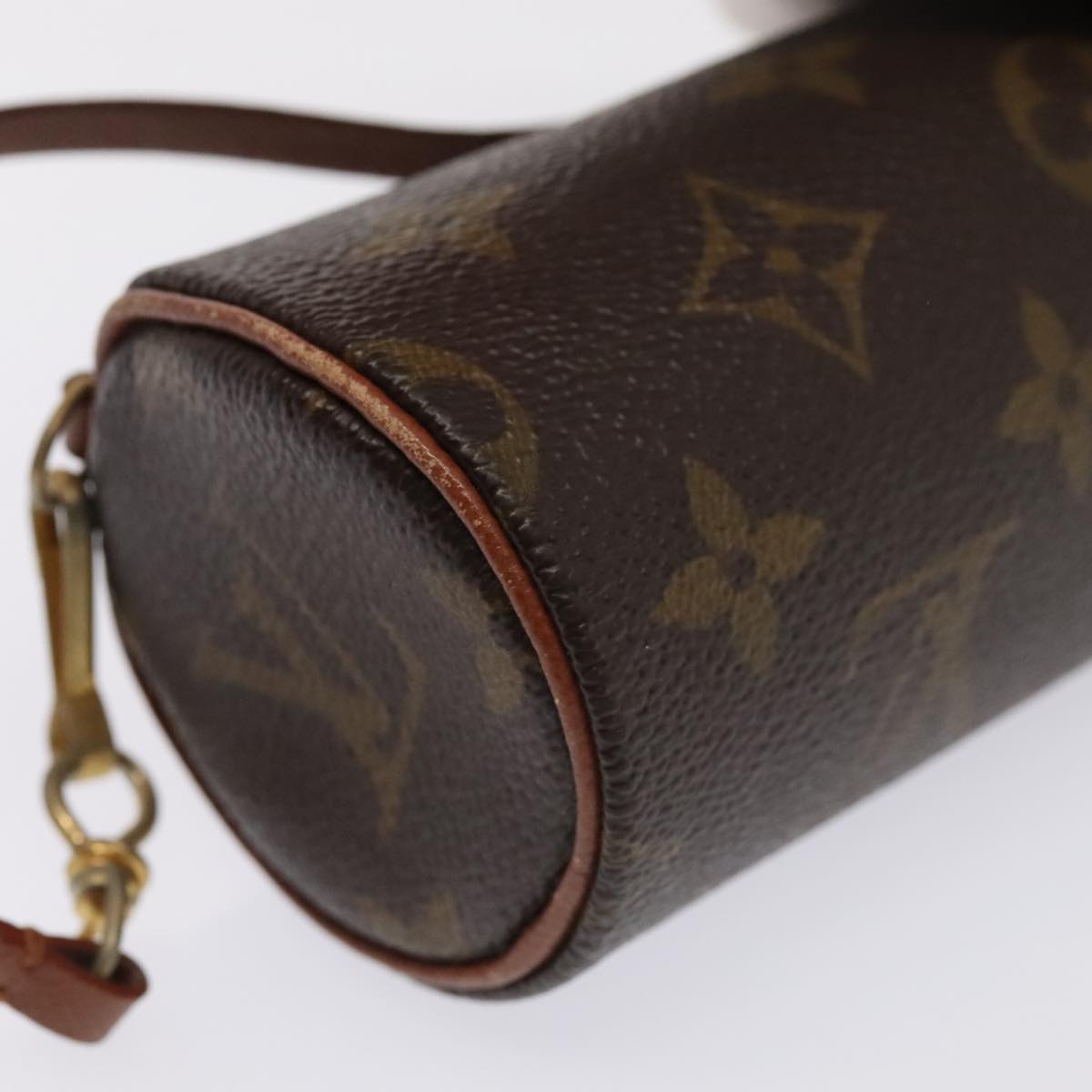 LOUIS VUITTON Monogram Papillon Pouch LV Auth ar12538