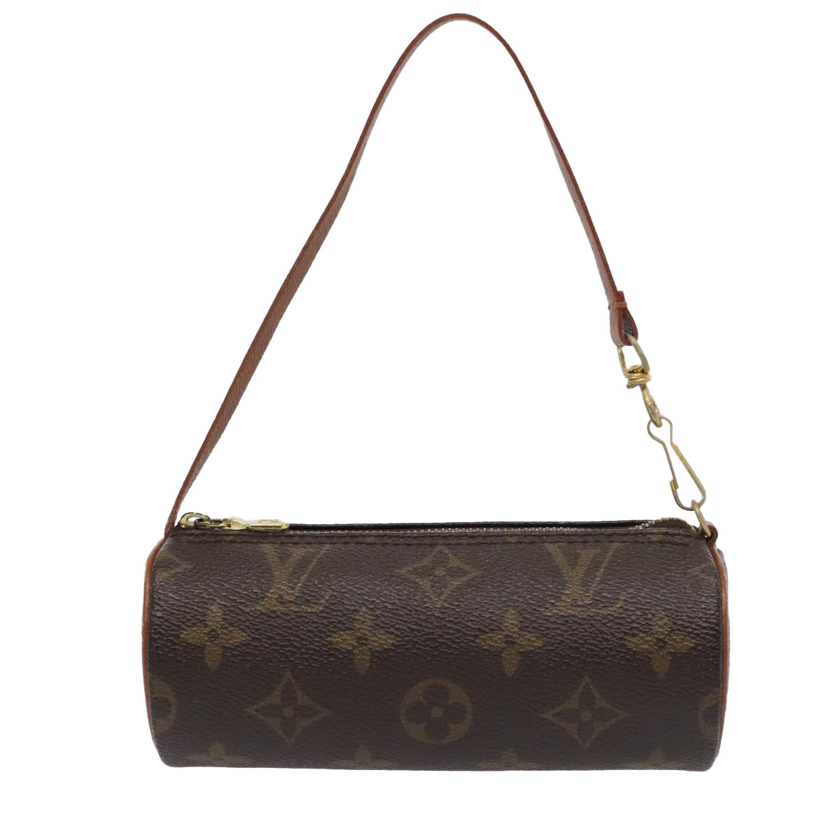 LOUIS VUITTON Monogram Papillon Pouch LV Auth ar12538