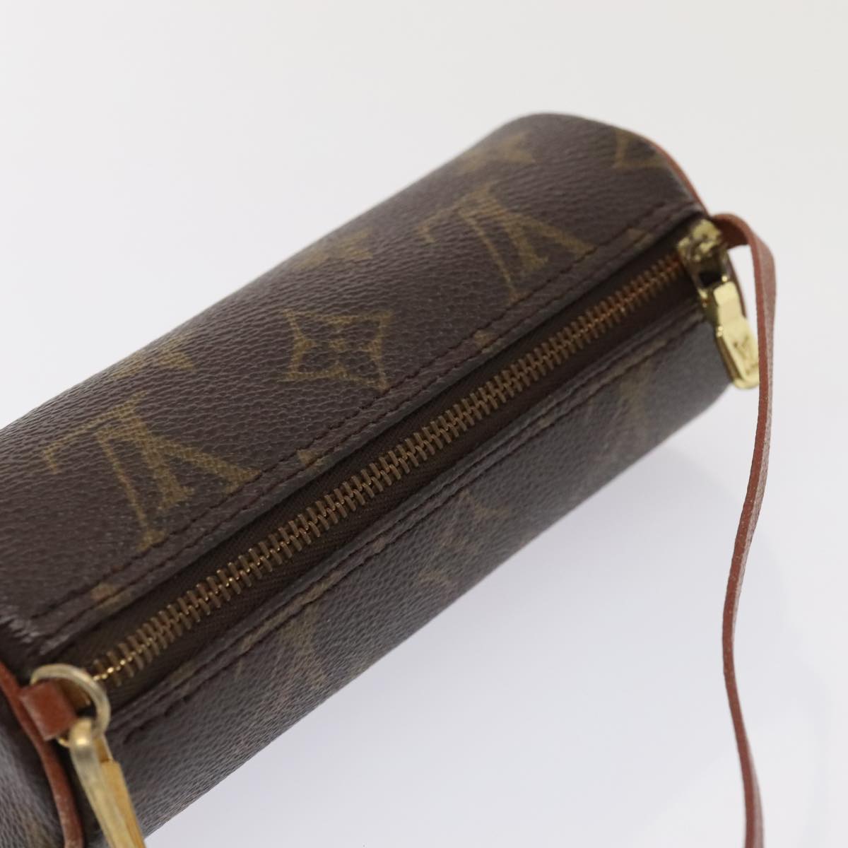 LOUIS VUITTON Monogram Papillon Pouch LV Auth ar12538