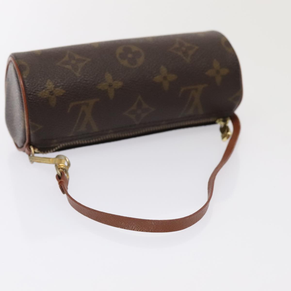 LOUIS VUITTON Monogram Papillon Pouch LV Auth ar12538