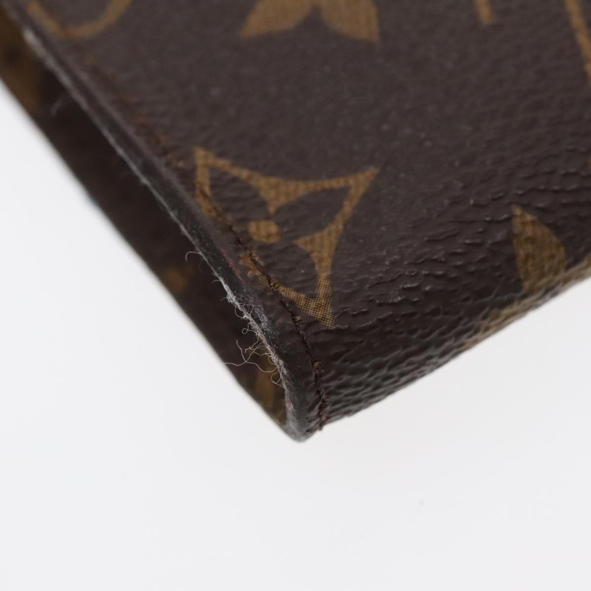 LOUIS VUITTON Monogram Bucket PM Accessory Pouch LV Auth ar12541