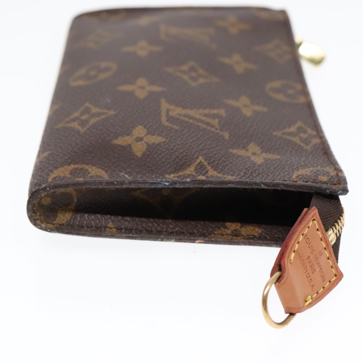 LOUIS VUITTON Monogram Bucket PM Accessory Pouch LV Auth ar12541