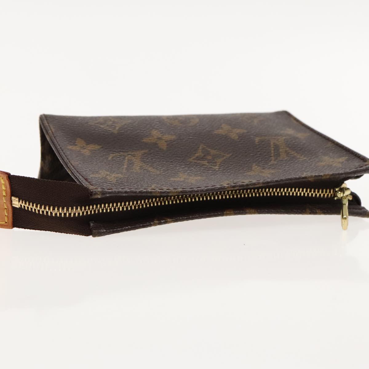 LOUIS VUITTON Monogram Poche Toilette 15 Pouch M47546 LV Auth ar12568