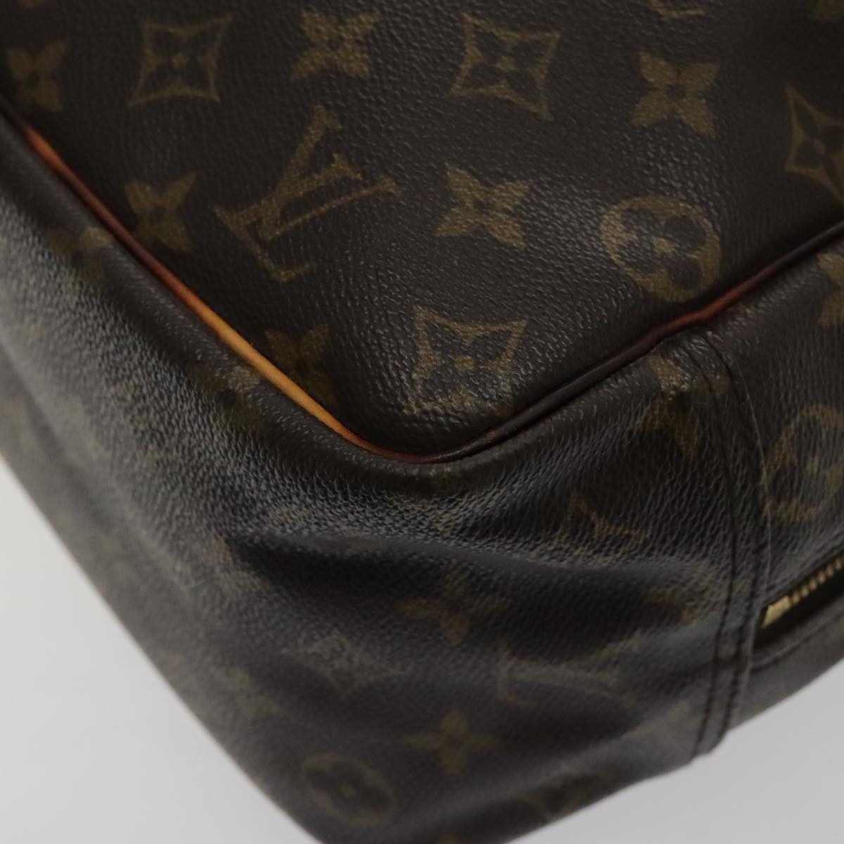 LOUIS VUITTON Monogram Deauville Hand Bag M47270 LV Auth ar12577