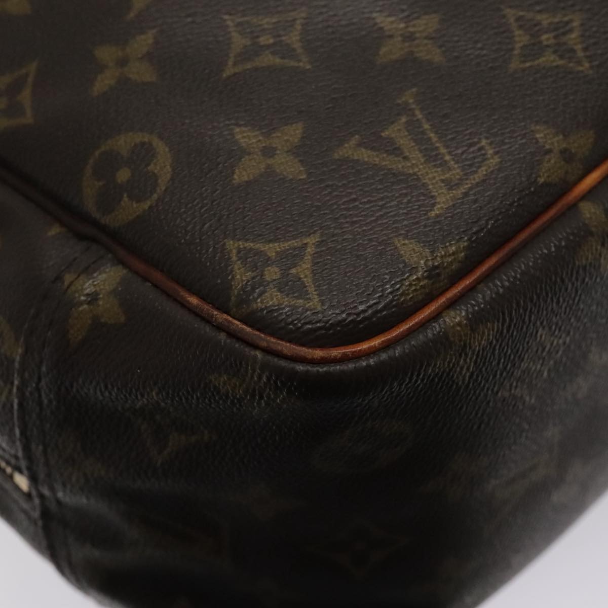 LOUIS VUITTON Monogram Deauville Hand Bag M47270 LV Auth ar12577