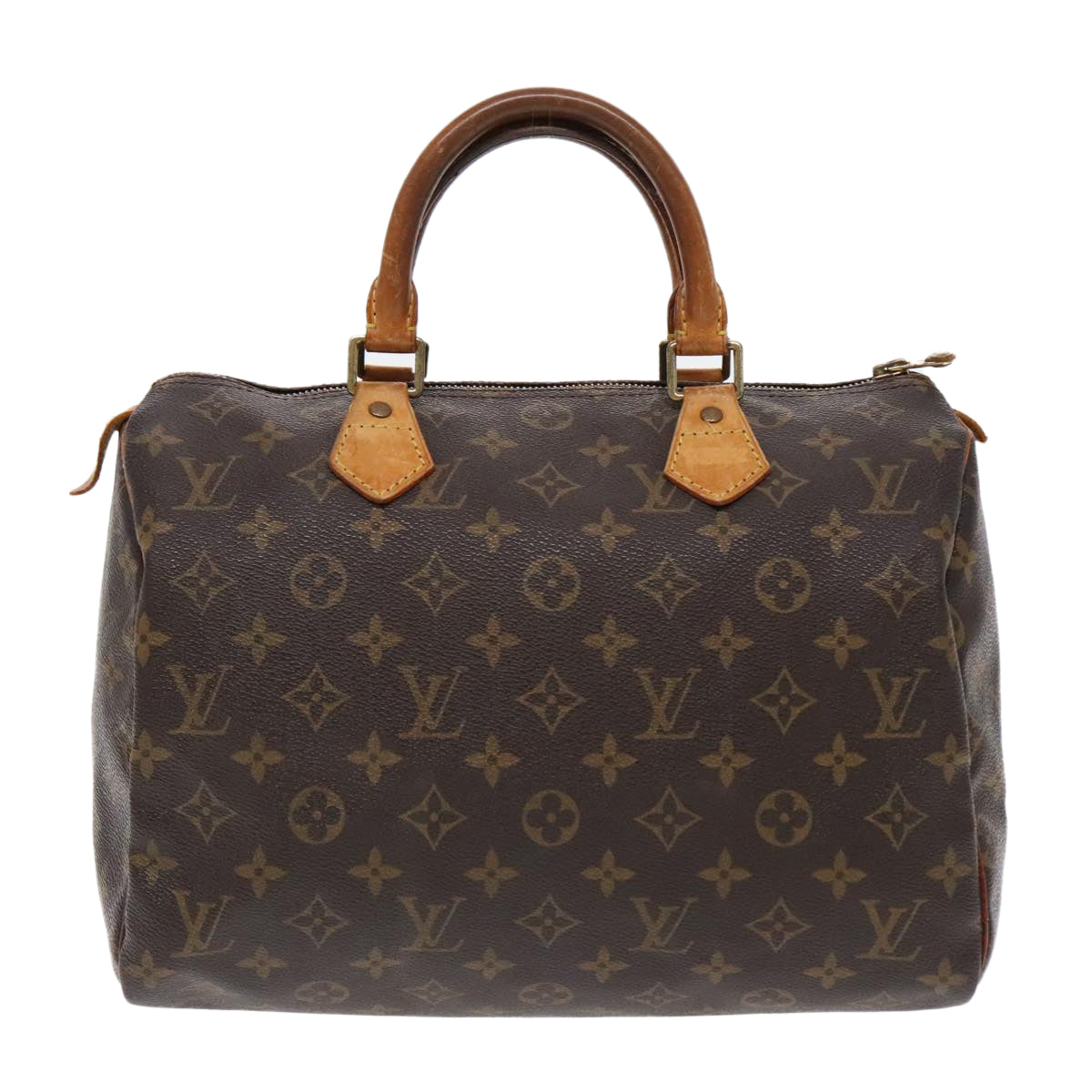 LOUIS VUITTON Monogram Speedy 30 Hand Bag M41526 LV Auth ar12607