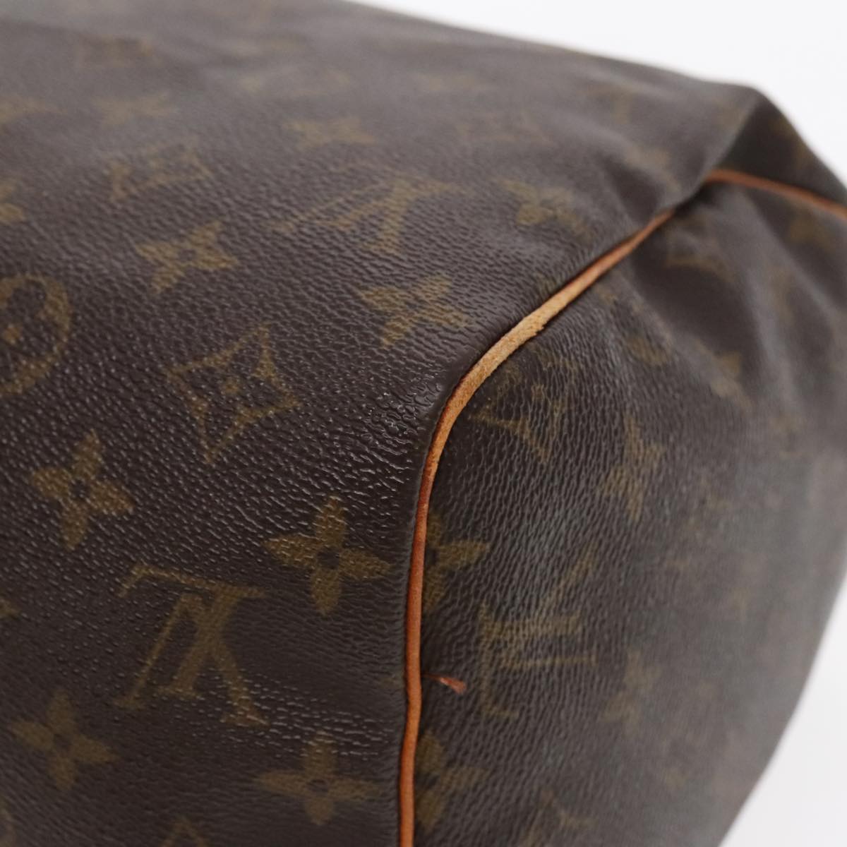 LOUIS VUITTON Monogram Speedy 30 Hand Bag M41526 LV Auth ar12613