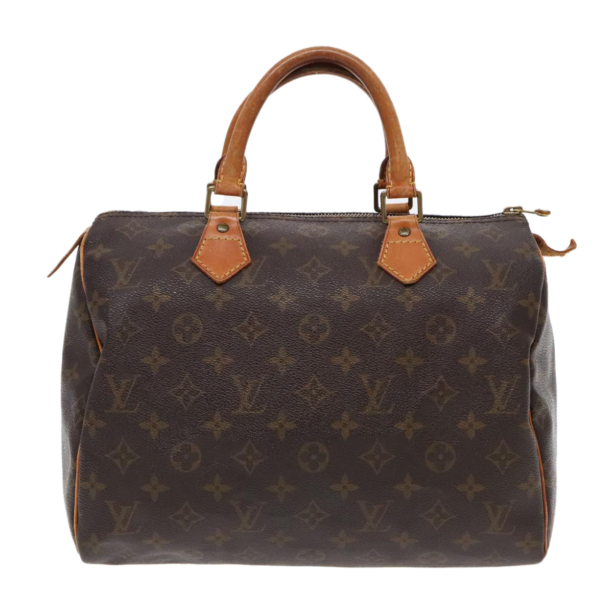 LOUIS VUITTON Monogram Speedy 30 Hand Bag M41526 LV Auth ar12613