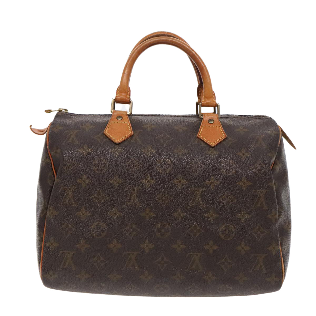 LOUIS VUITTON Monogram Speedy 30 Hand Bag M41526 LV Auth ar12613