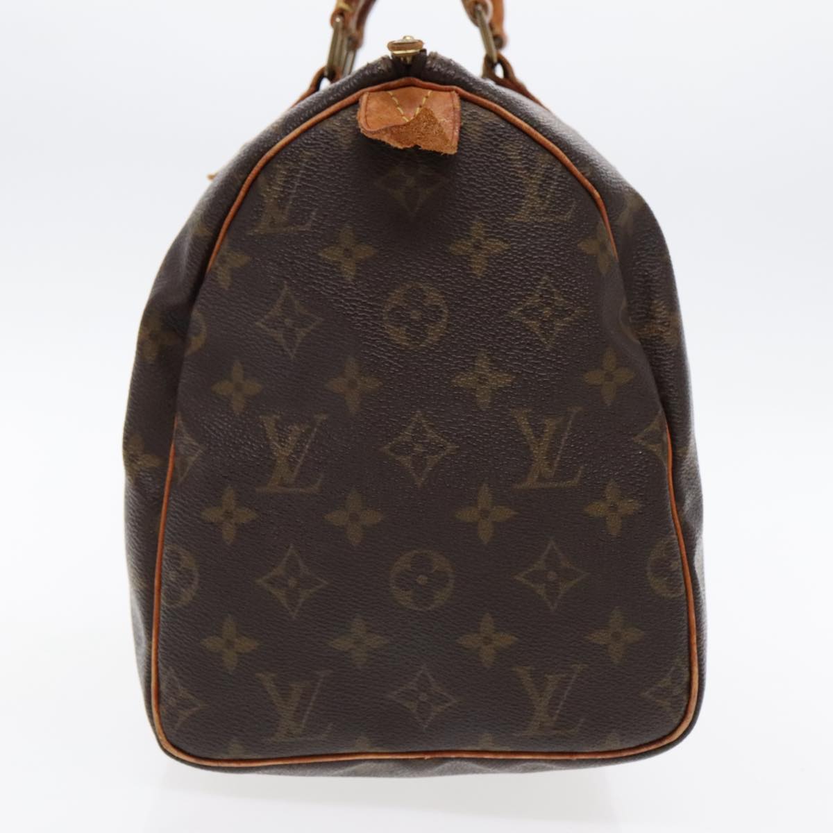 LOUIS VUITTON Monogram Speedy 30 Hand Bag M41526 LV Auth ar12613