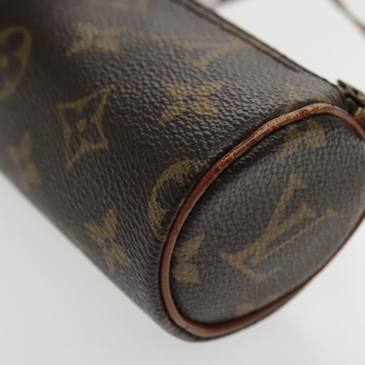 LOUIS VUITTON Monogram Papillon Pouch LV Auth ar12627