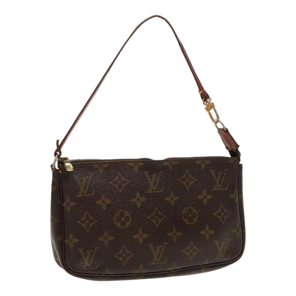 LOUIS VUITTON Monogram Pochette Accessoires Pouch M51980 LV Auth ar12631