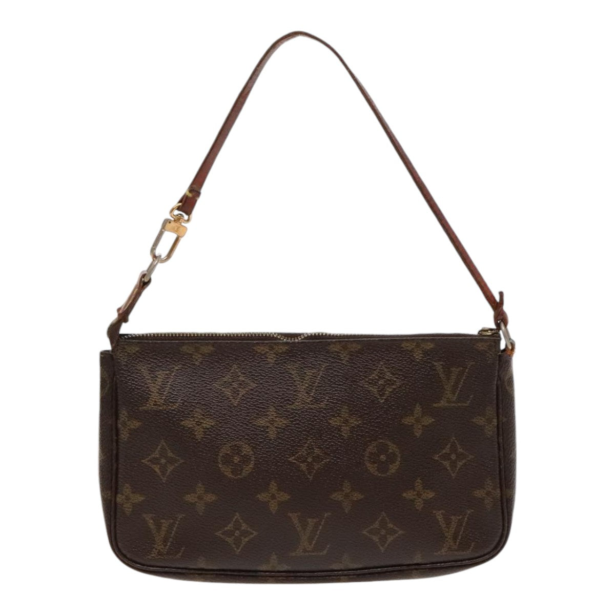 LOUIS VUITTON Monogram Pochette Accessoires Pouch M51980 LV Auth ar12631