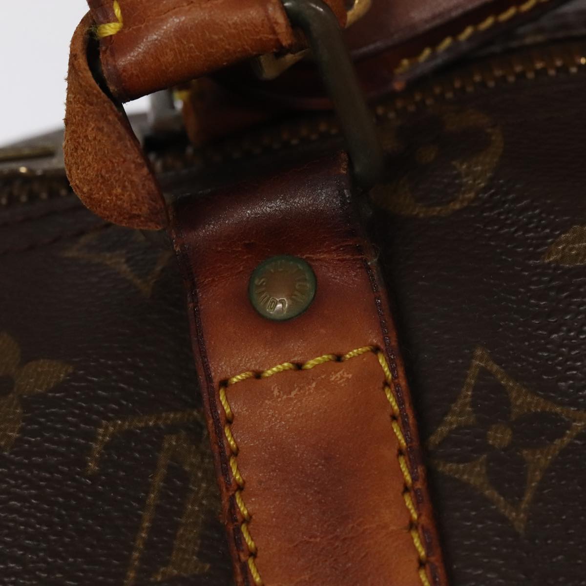 LOUIS VUITTON Monogram Keepall 45 Boston Bag M41428 LV Auth ar12636