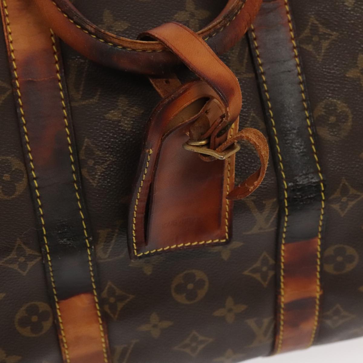 LOUIS VUITTON Monogram Keepall 45 Boston Bag M41428 LV Auth ar12636