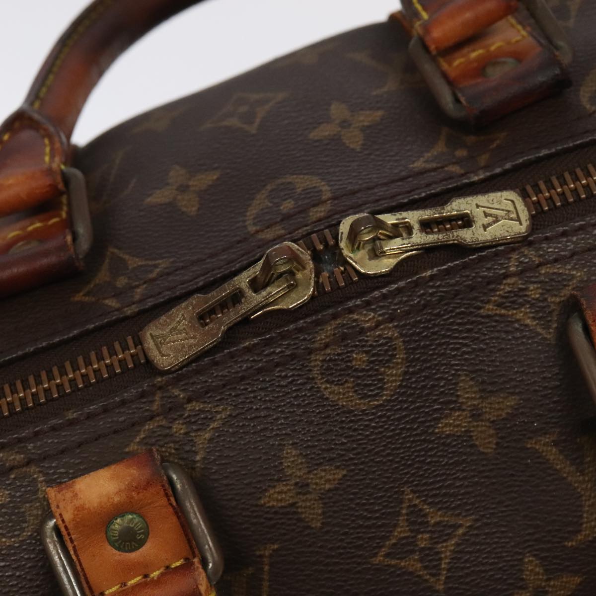 LOUIS VUITTON Monogram Keepall 45 Boston Bag M41428 LV Auth ar12636