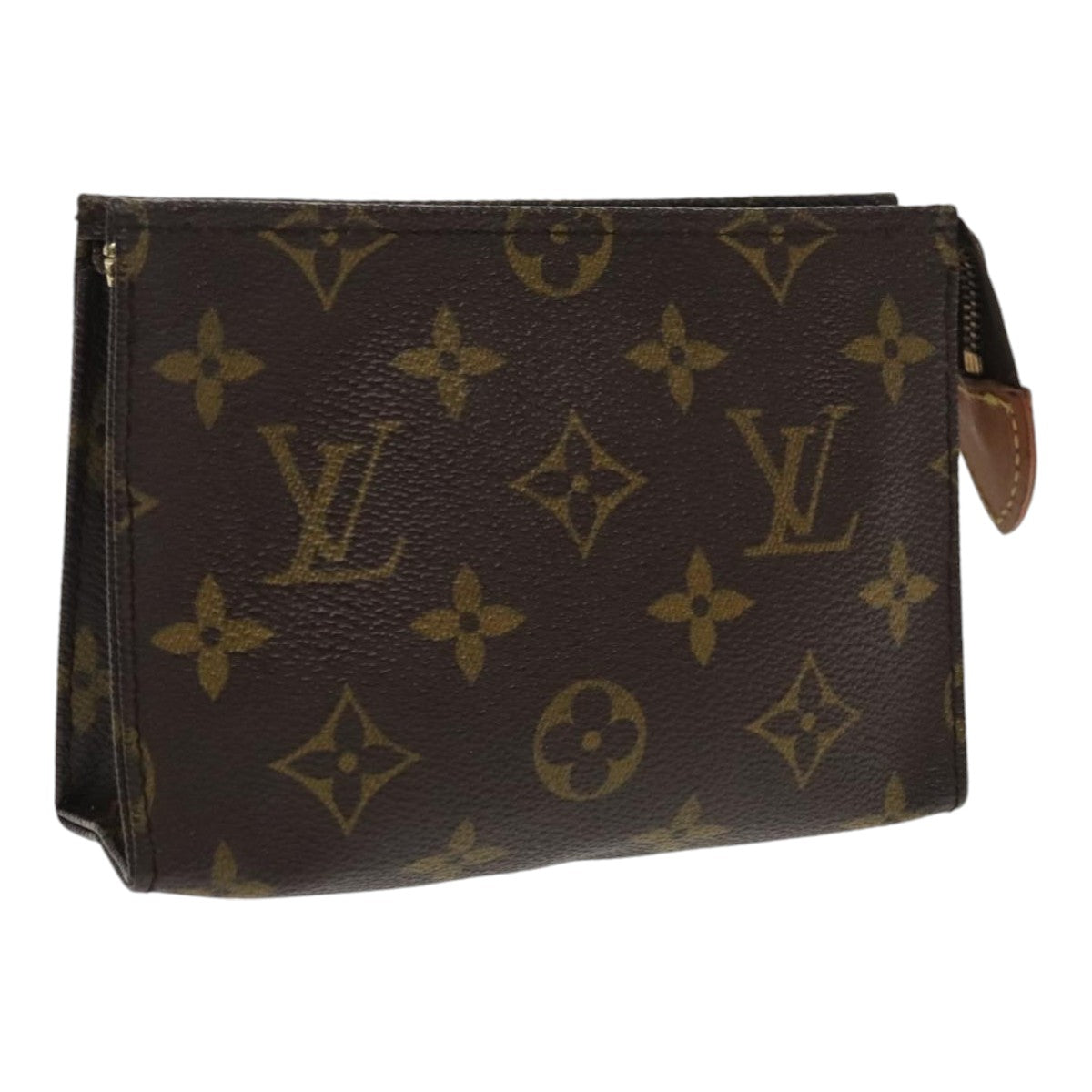 LOUIS VUITTON Monogram Poche Toilette 15 Pouch M47546 LV Auth ar12686