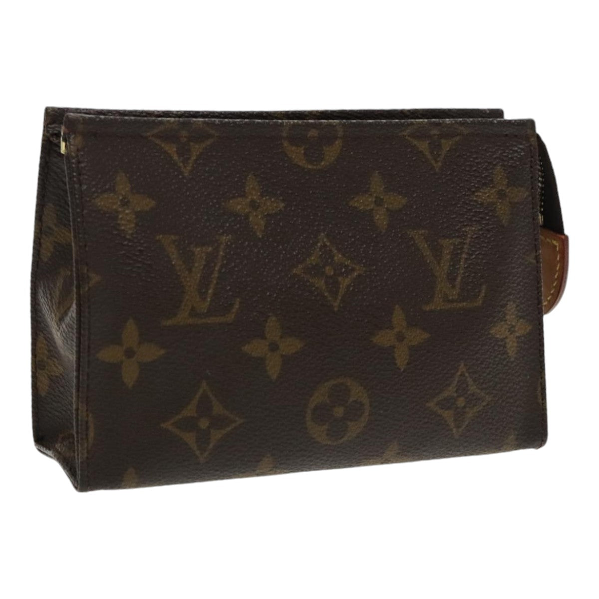 LOUIS VUITTON Monogram Poche Toilette 15 Pouch M47546 LV Auth ar12704