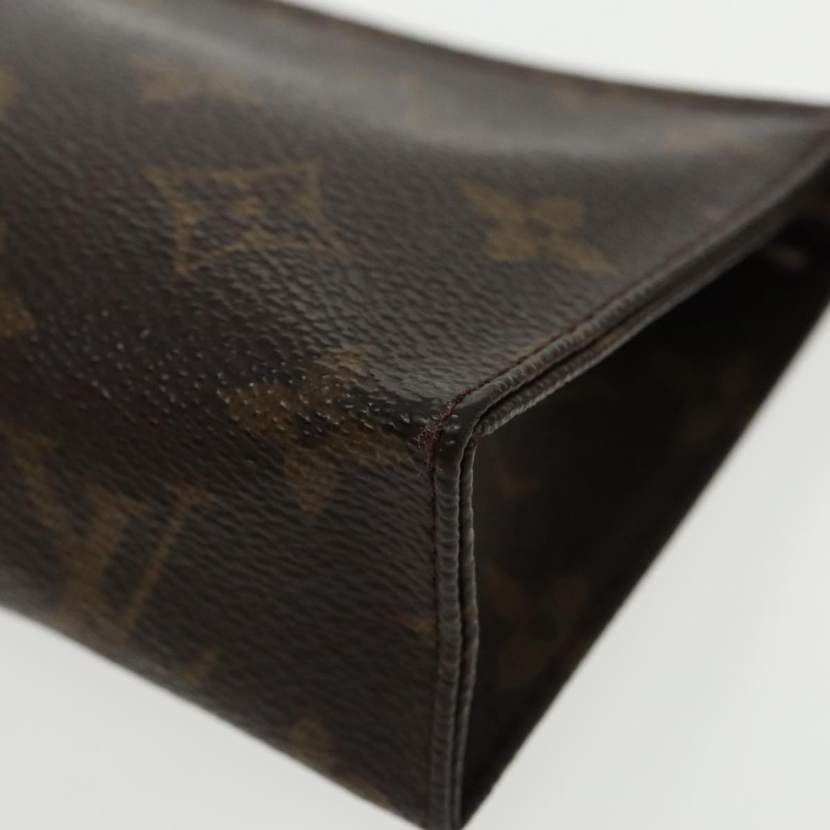 LOUIS VUITTON Monogram Poche Toilette 15 Pouch M47546 LV Auth ar12704