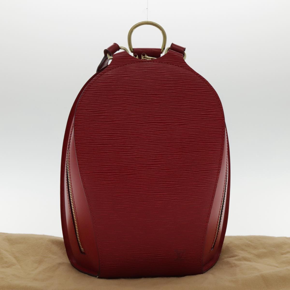 LOUIS VUITTON Epi Mabillon Backpack Castilian Red M52237 LV Auth ar12715