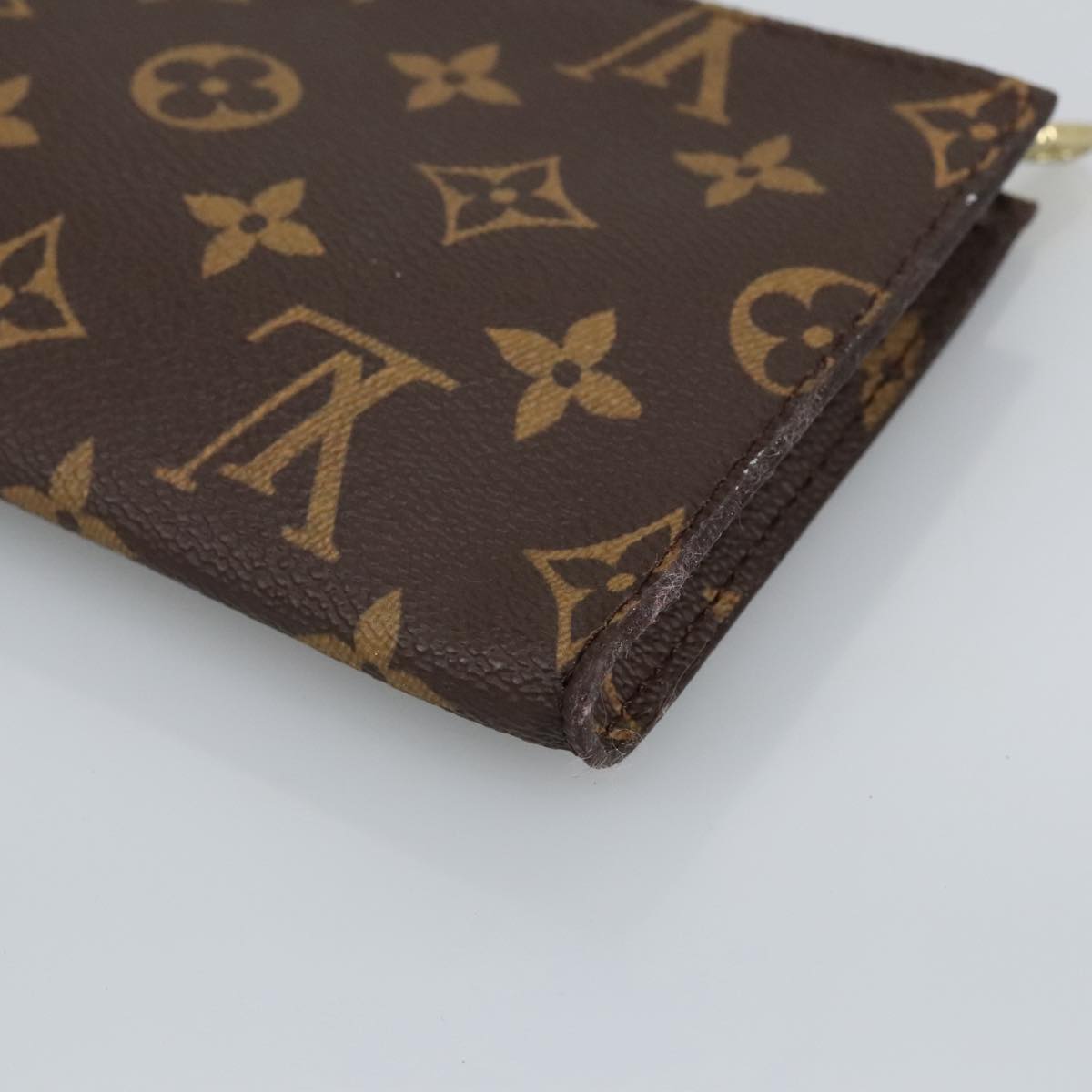 LOUIS VUITTON Monogram Bucket PM Accessory Pouch LV Auth ar12741