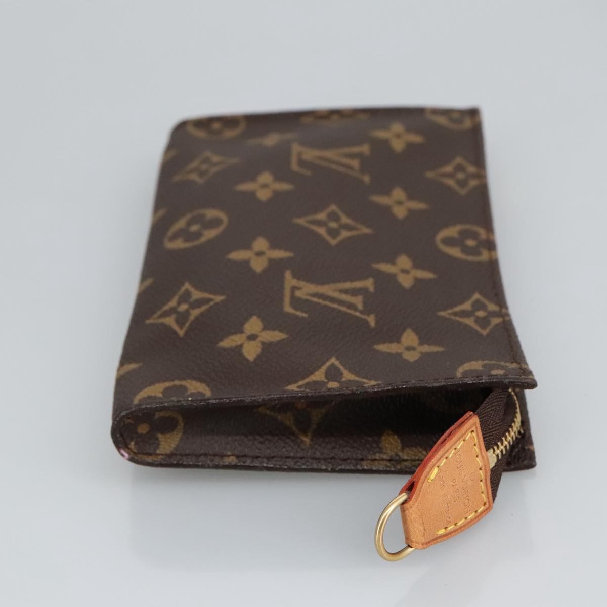 LOUIS VUITTON Monogram Bucket PM Accessory Pouch LV Auth ar12741