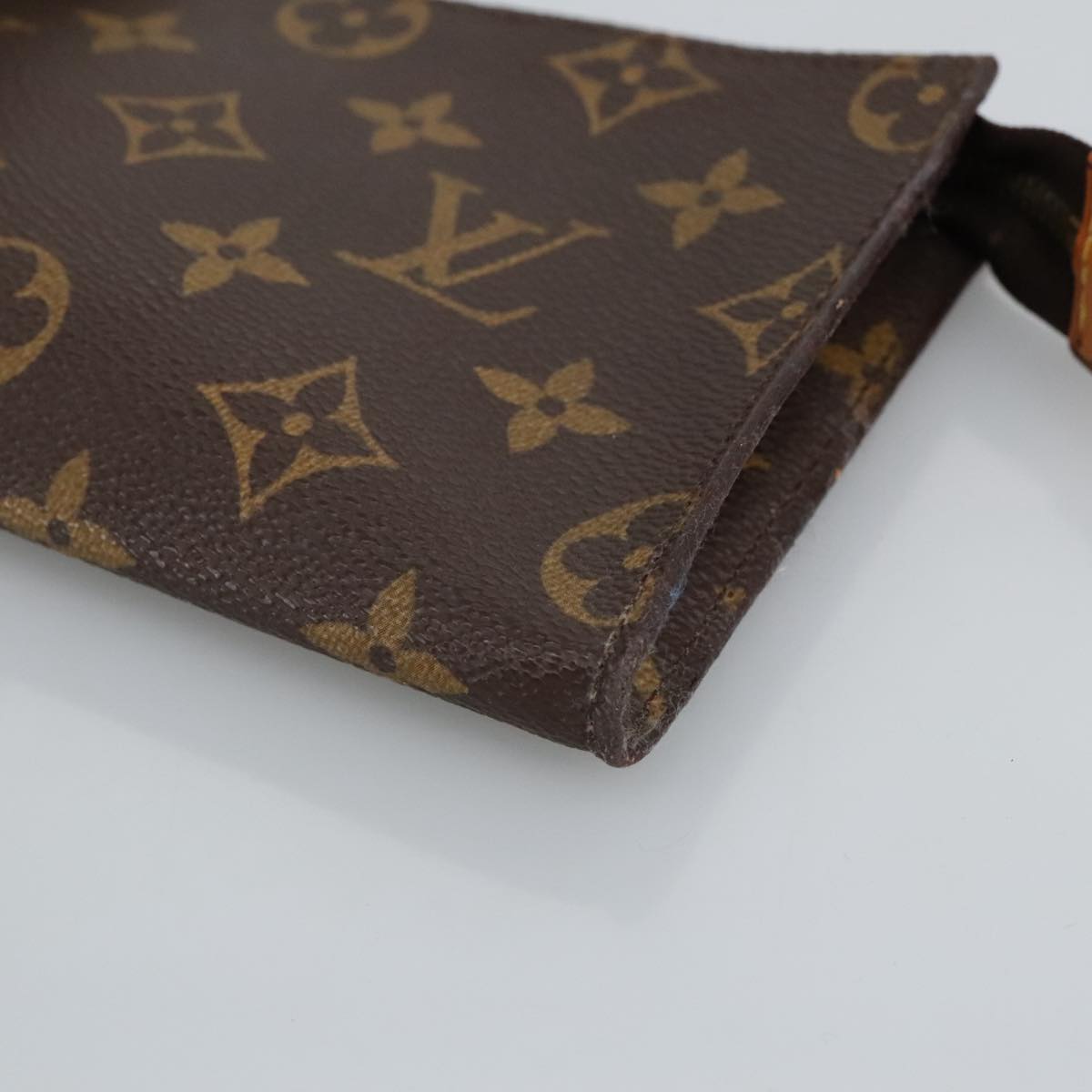 LOUIS VUITTON Monogram Bucket PM Accessory Pouch LV Auth ar12742