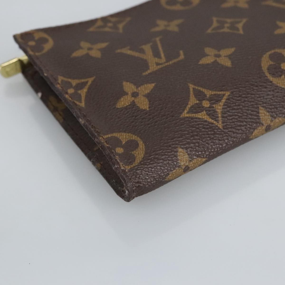 LOUIS VUITTON Monogram Bucket PM Accessory Pouch LV Auth ar12742