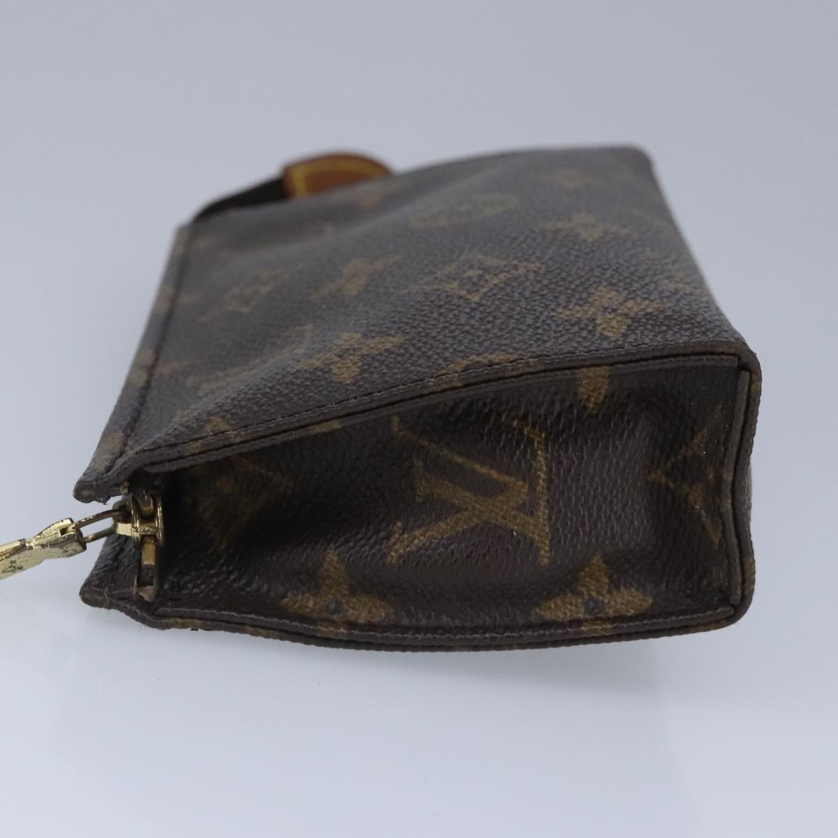 LOUIS VUITTON Monogram Poche Toilette 15 Pouch M47546 LV Auth ar12743