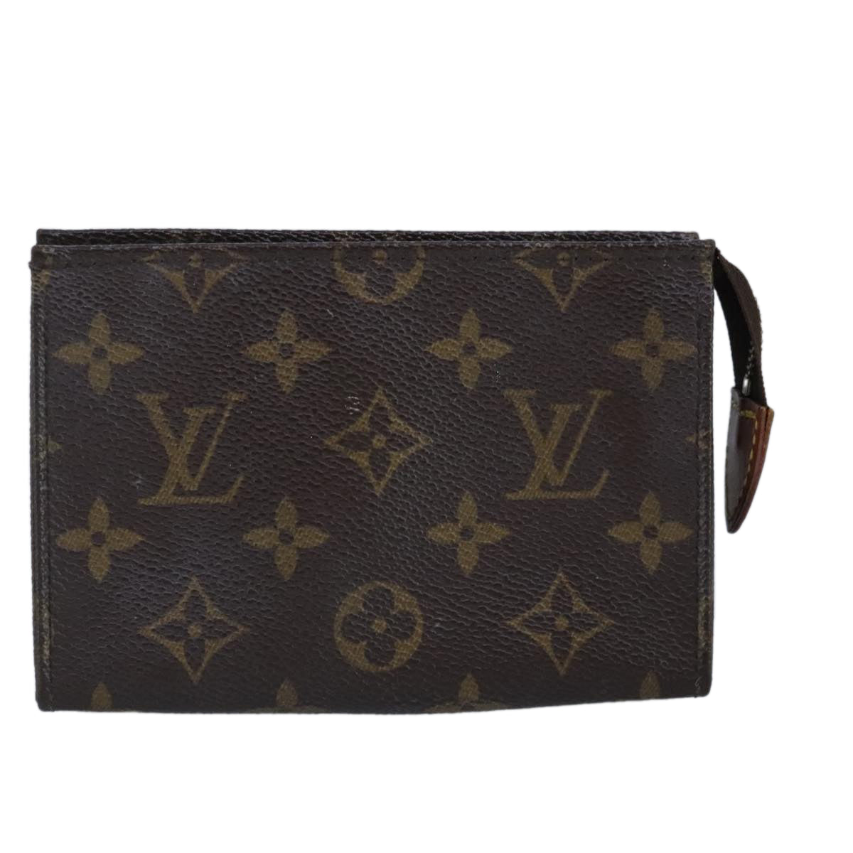 LOUIS VUITTON Monogram Poche Toilette 15 Pouch M47546 LV Auth ar12744