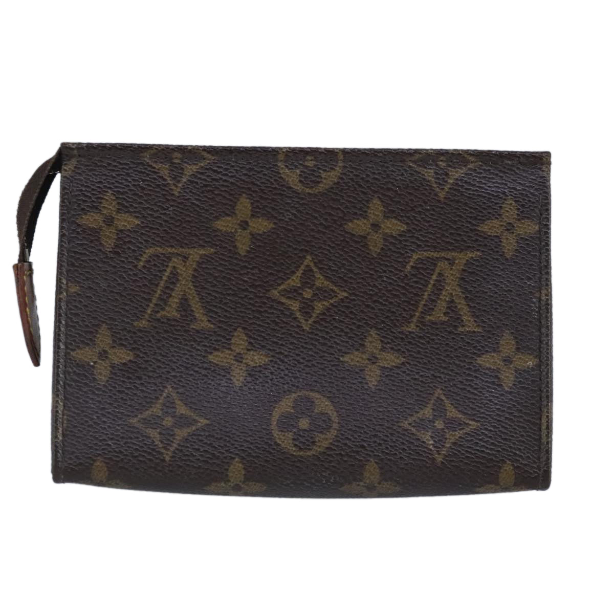 LOUIS VUITTON Monogram Poche Toilette 15 Pouch M47546 LV Auth ar12744