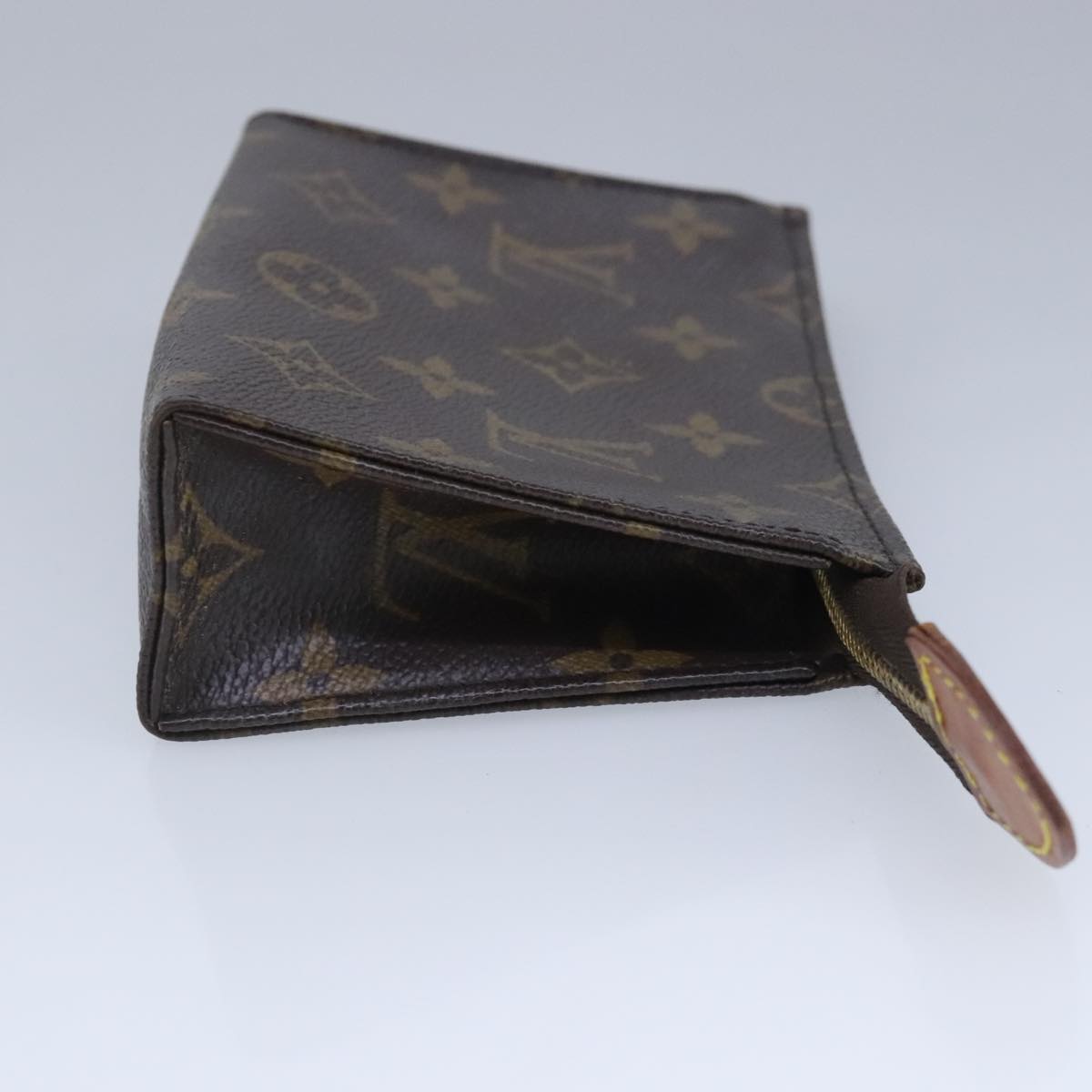 LOUIS VUITTON Monogram Poche Toilette 15 Pouch M47546 LV Auth ar12744