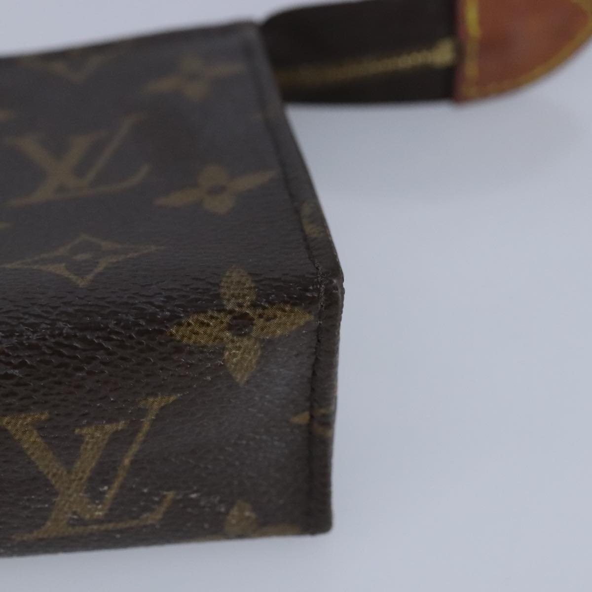 LOUIS VUITTON Monogram Poche Toilette 15 Pouch M47546 LV Auth ar12744