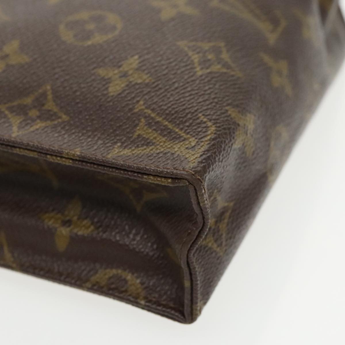 LOUIS VUITTON Monogram Posh Toilet Pouch 2Set LV Auth ar12824