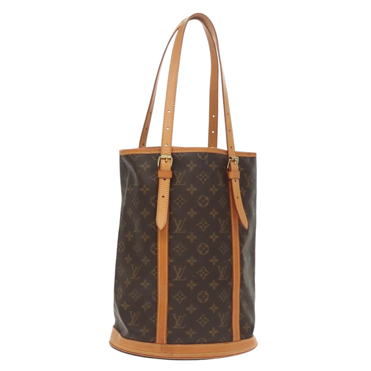 LOUIS VUITTON Monogram Bucket GM Shoulder Bag M42236 LV Auth ar12919