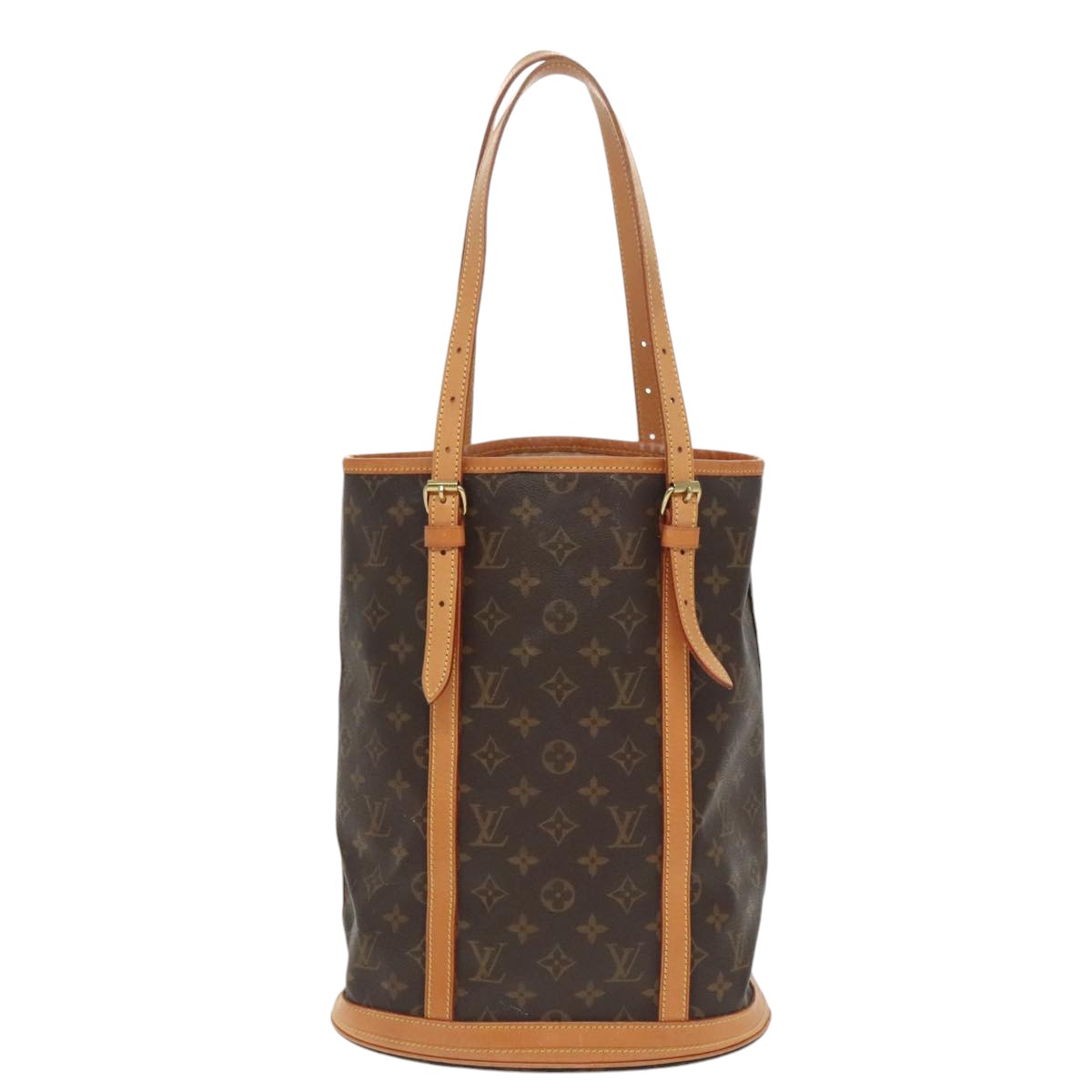 LOUIS VUITTON Monogram Bucket GM Shoulder Bag M42236 LV Auth ar12919