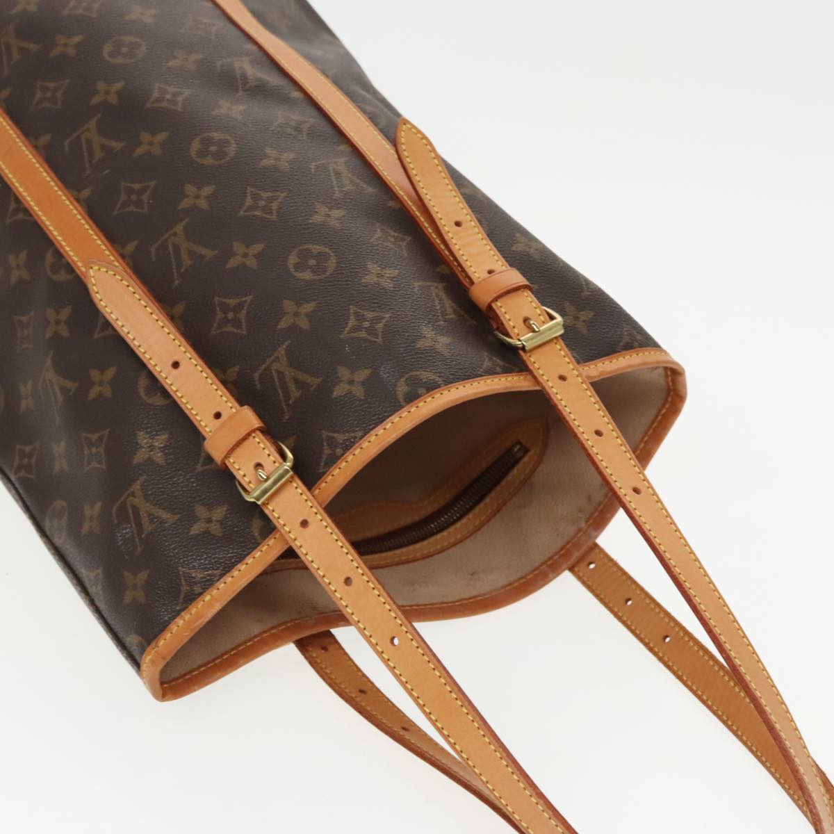 LOUIS VUITTON Monogram Bucket GM Shoulder Bag M42236 LV Auth ar12919