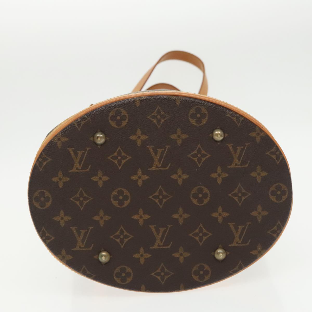 LOUIS VUITTON Monogram Bucket GM Shoulder Bag M42236 LV Auth ar12919