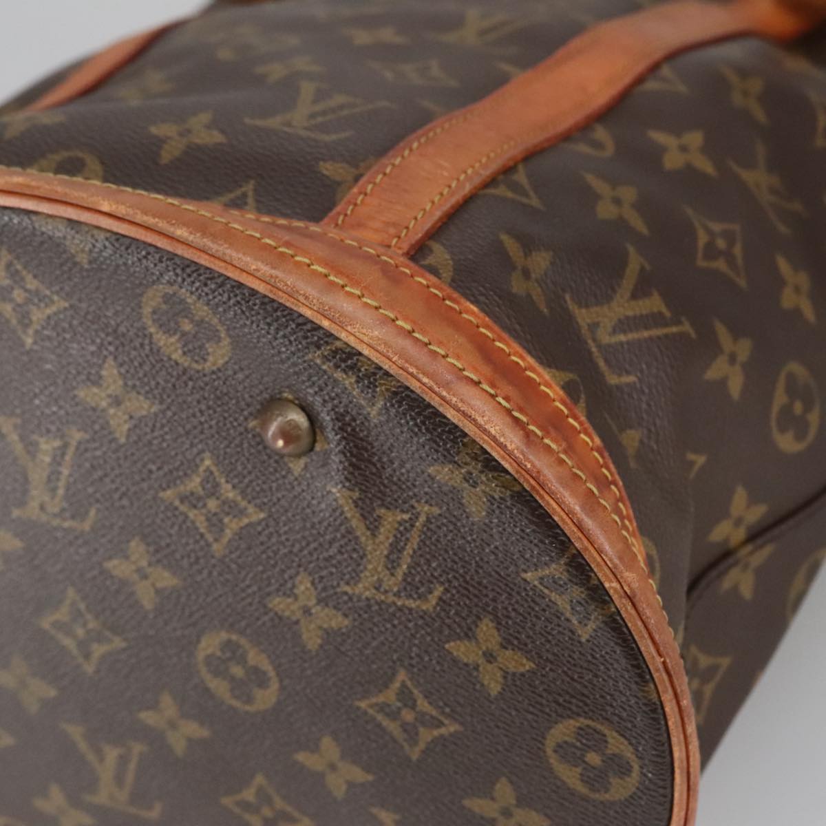 LOUIS VUITTON Monogram Bucket GM Shoulder Bag Vintage M42236 LV Auth ar12935