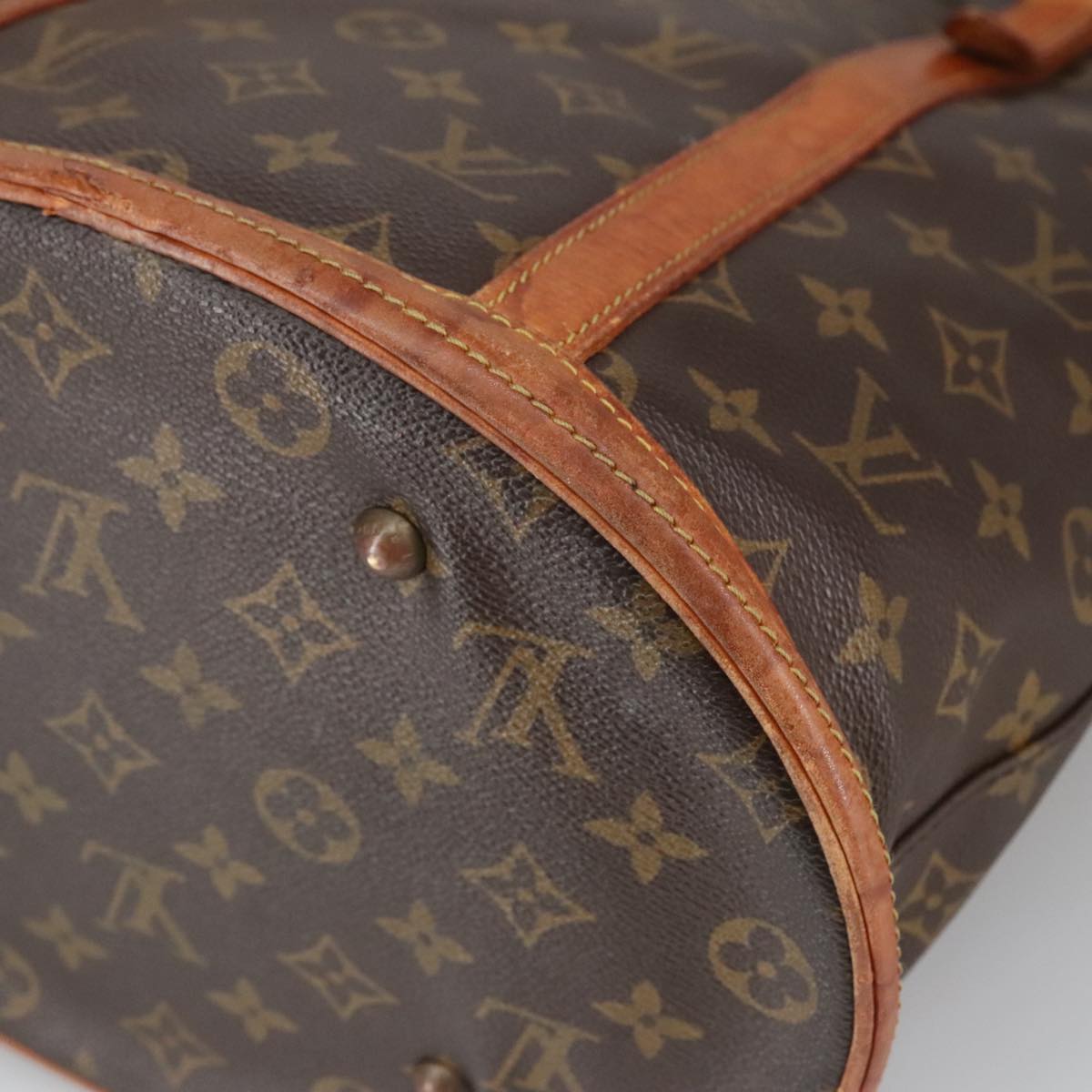 LOUIS VUITTON Monogram Bucket GM Shoulder Bag Vintage M42236 LV Auth ar12935