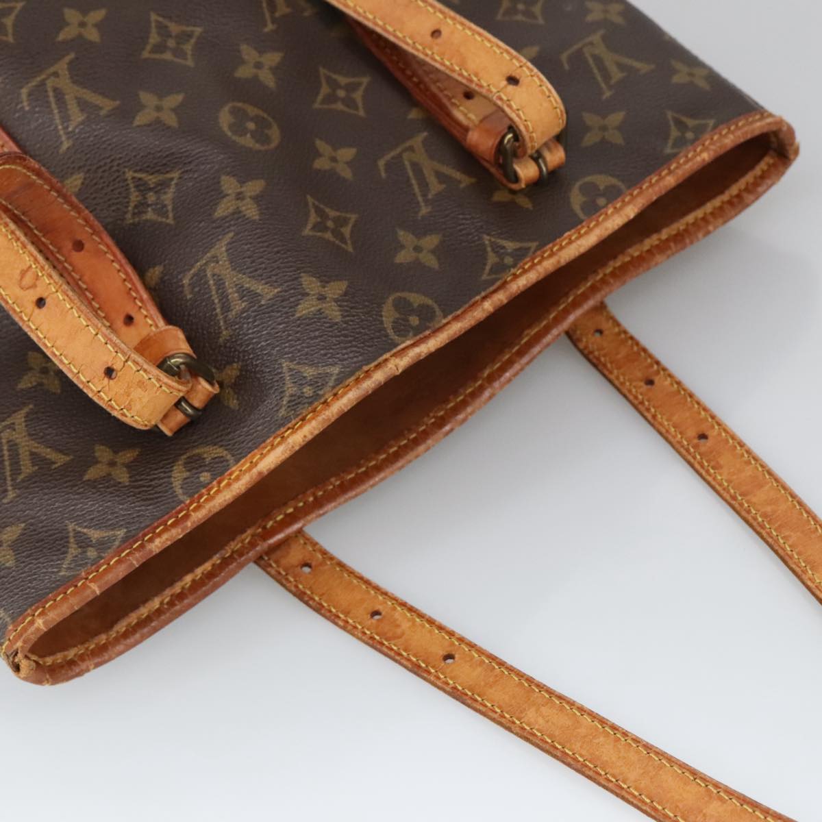 LOUIS VUITTON Monogram Bucket GM Shoulder Bag Vintage M42236 LV Auth ar12935