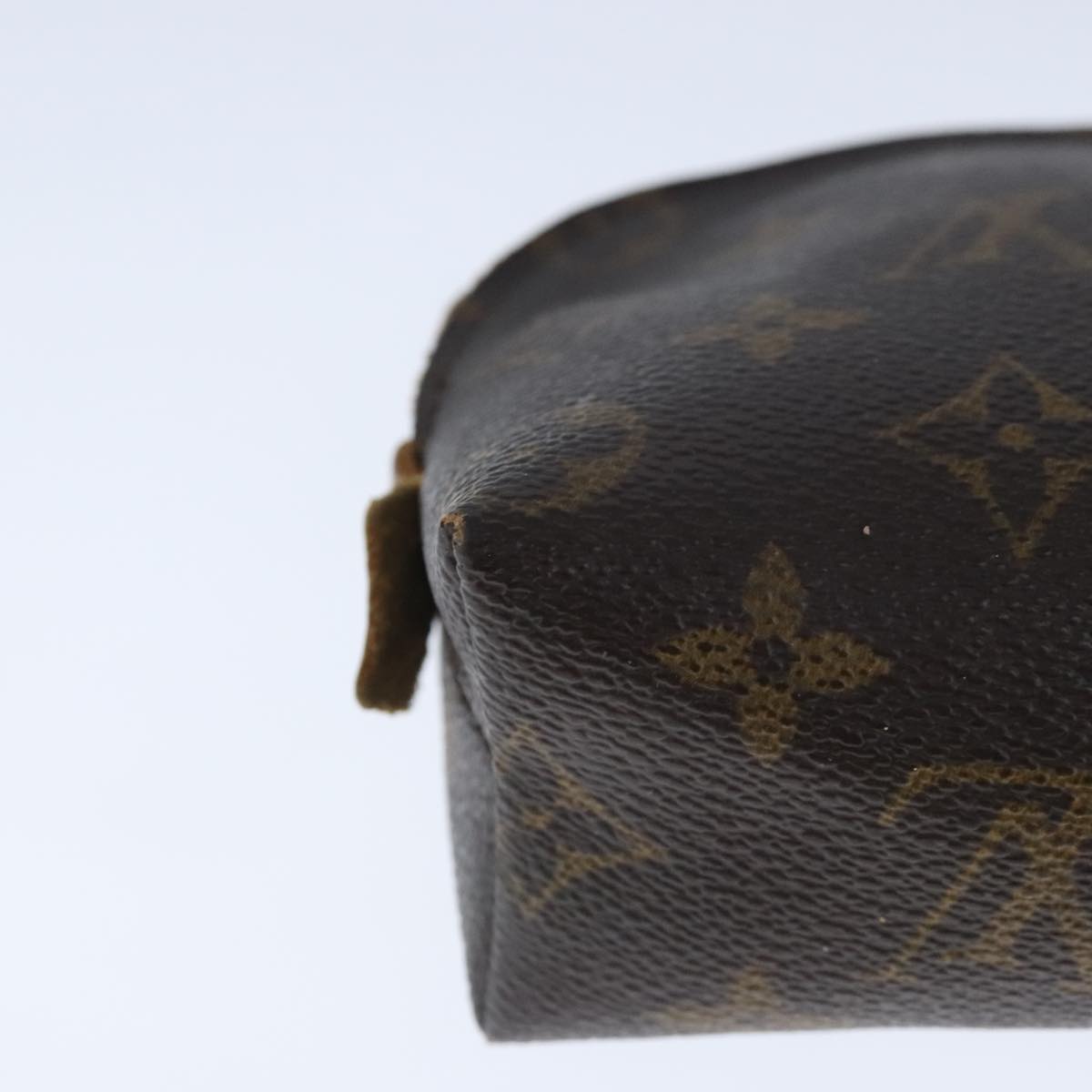 LOUIS VUITTON Monogram Pochette Cosmetic PM Cosmetic Pouch M47515 Auth ar12938