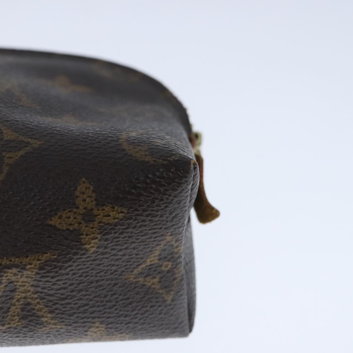 LOUIS VUITTON Monogram Pochette Cosmetic PM Cosmetic Pouch M47515 Auth ar12938