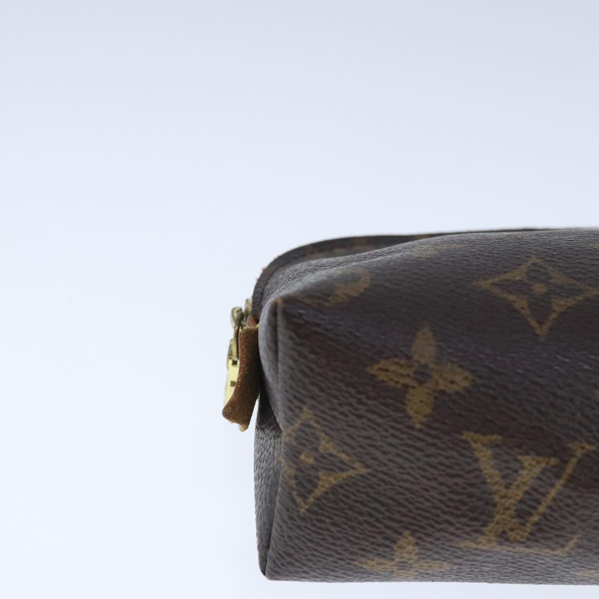 LOUIS VUITTON Monogram Pochette Cosmetic PM Cosmetic Pouch M47515 Auth ar12938