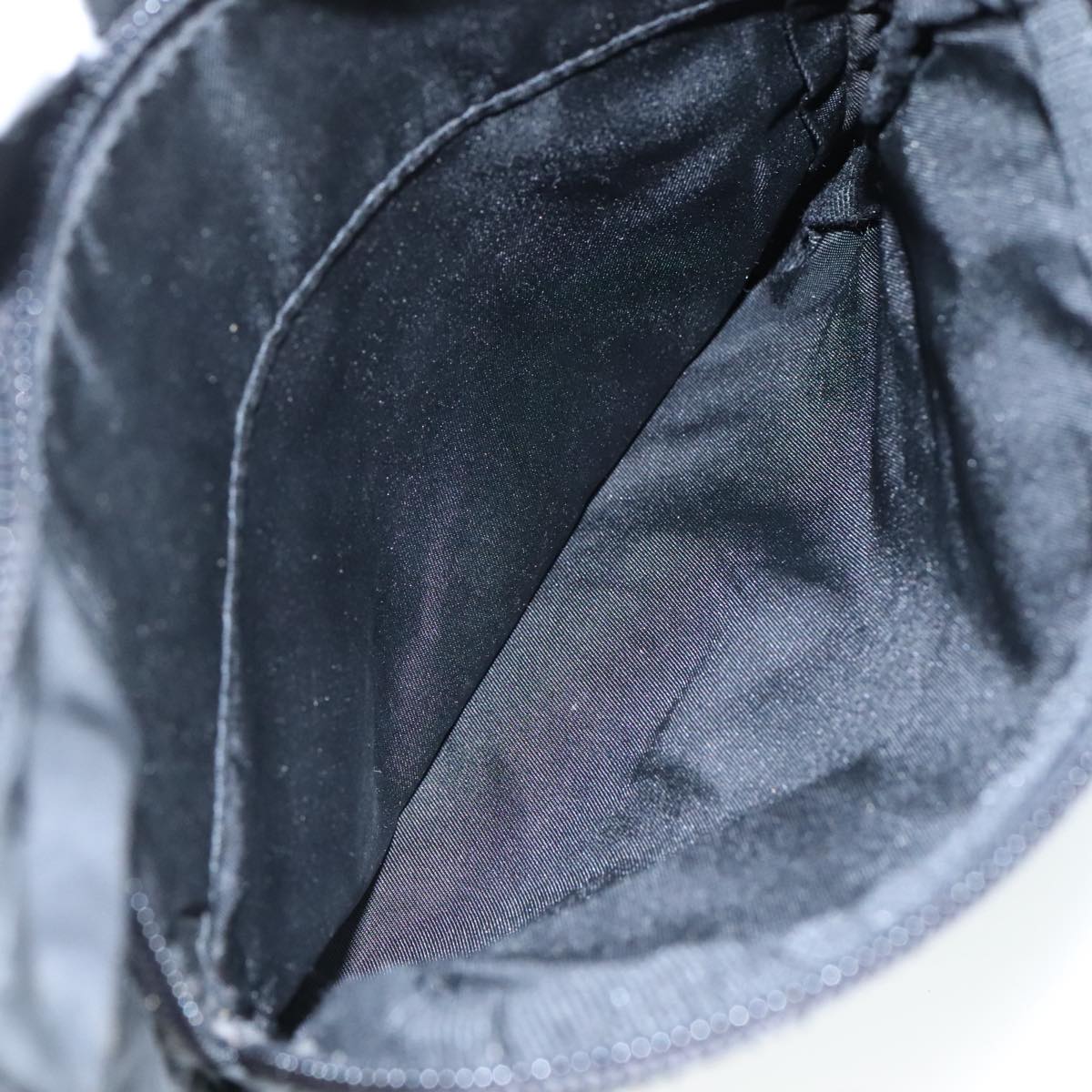 PRADA Shoulder Bag Nylon Black Auth ar13035