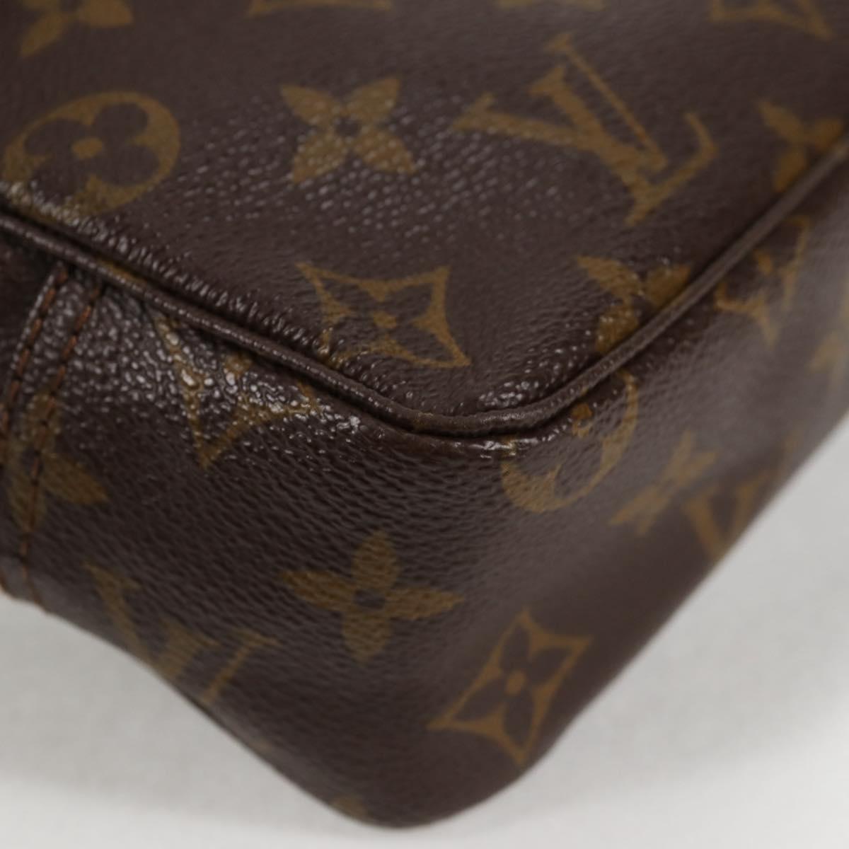 LOUIS VUITTON Monogram Trousse Toilette 18 Pouch Vintage M47526 LV Auth ar13053
