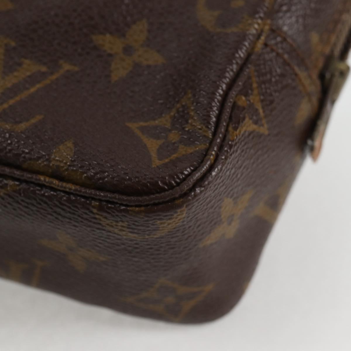 LOUIS VUITTON Monogram Trousse Toilette 18 Pouch Vintage M47526 LV Auth ar13053