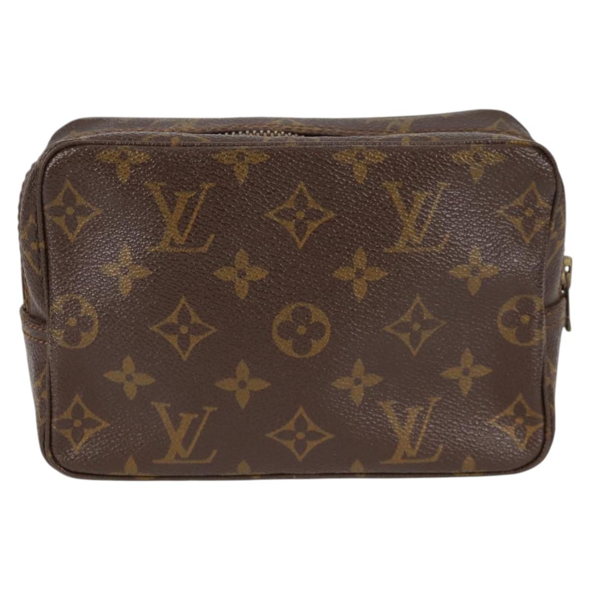 LOUIS VUITTON Monogram Trousse Toilette 18 Pouch Vintage M47526 LV Auth ar13053
