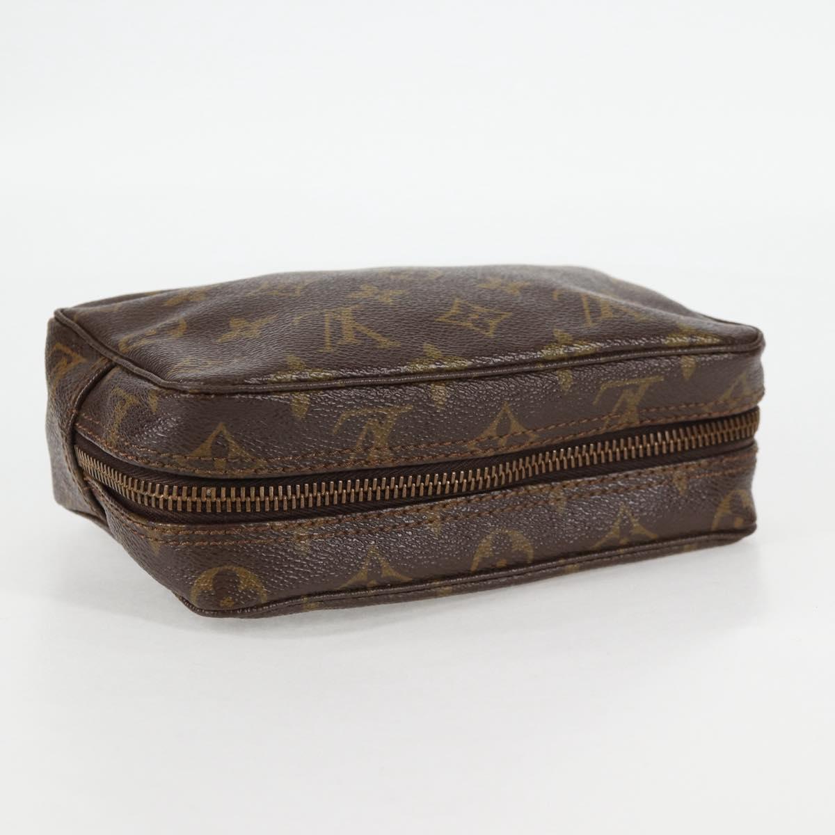 LOUIS VUITTON Monogram Trousse Toilette 18 Pouch Vintage M47526 LV Auth ar13053