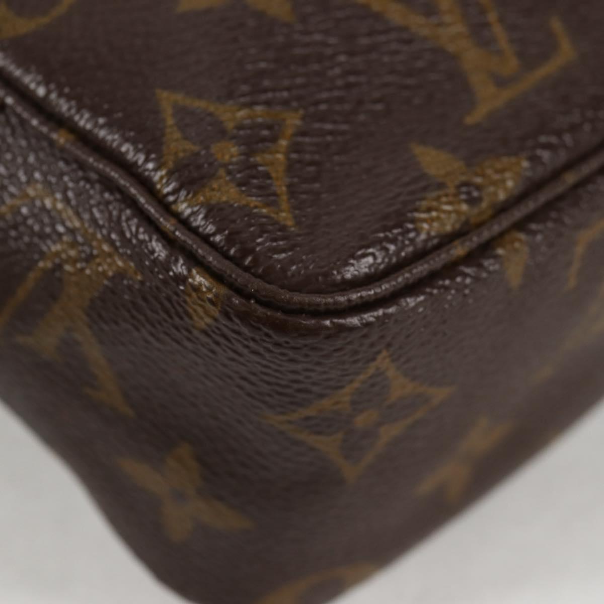 LOUIS VUITTON Monogram Trousse Toilette 18 Pouch Vintage M47526 LV Auth ar13053